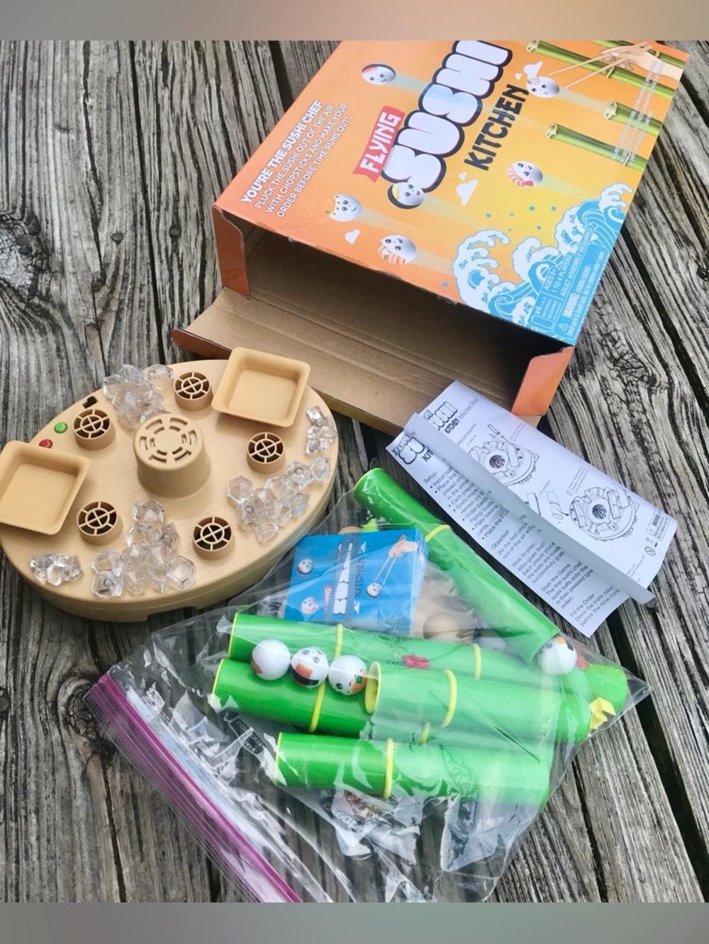 Flying Sushi Kitchen Fun Hover Rice Ball Family Game Night Fun Games - Picture 5 of 16